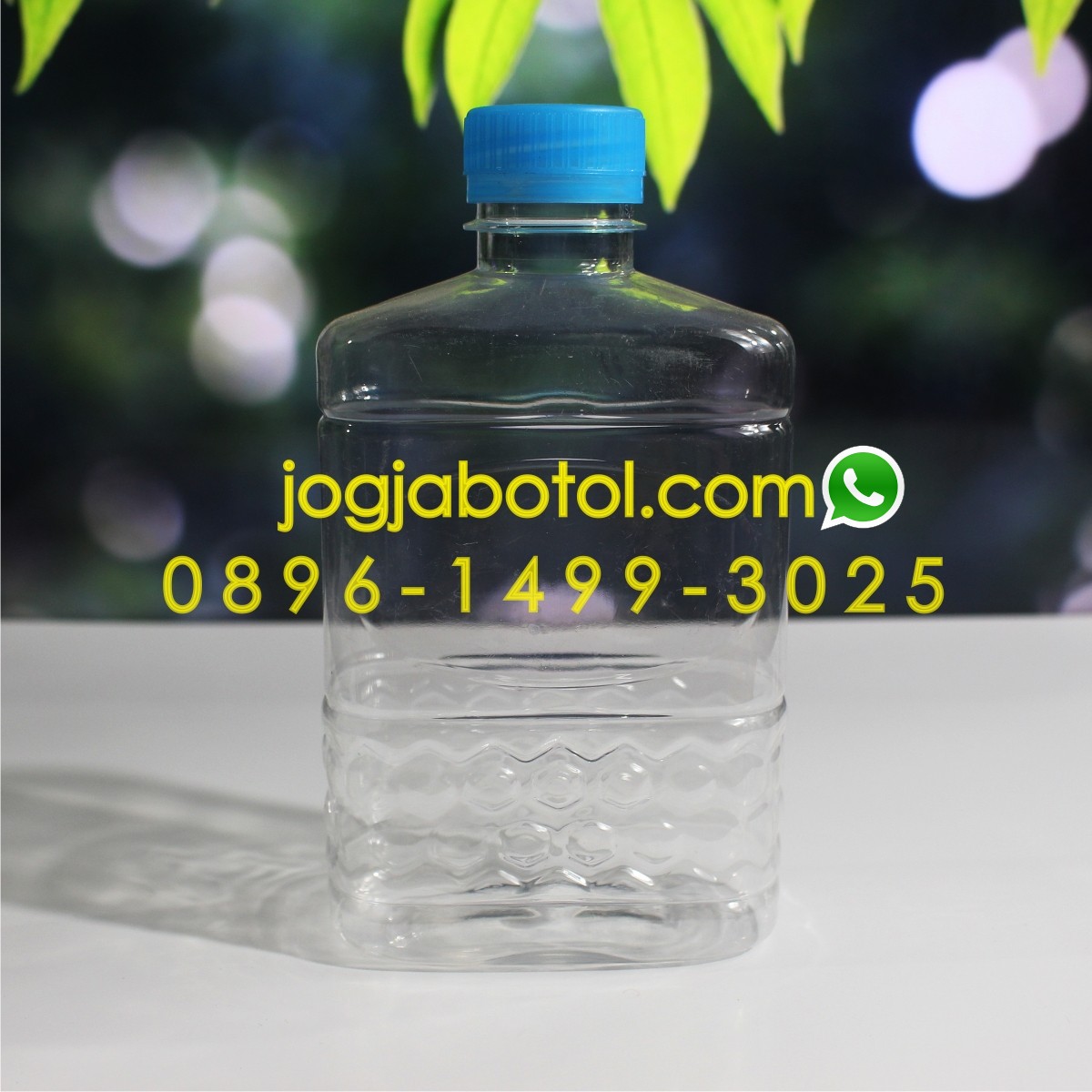 Harga Jual Botol Pet 400ML Kotak | Toko Botol Kemasan Jogja