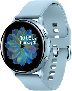 Samsung Galaxy Watch Active2 W/ Enhanced Sleep Tracking Analysis, Auto Workout Tracking, and Pace Coaching (44mm, GPS, Bluetooth), Silver - US Version with Warranty