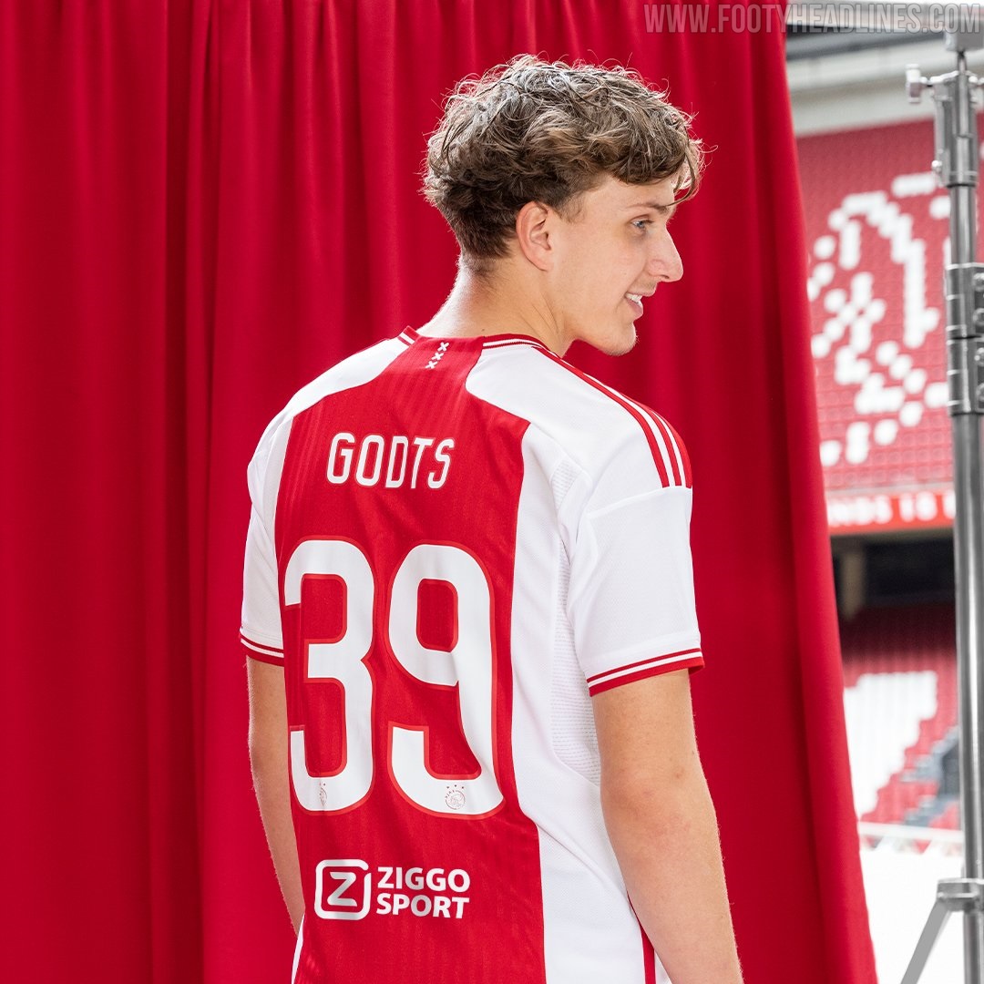 adidas Launch Ajax 23/24 Home Shirt - SoccerBible