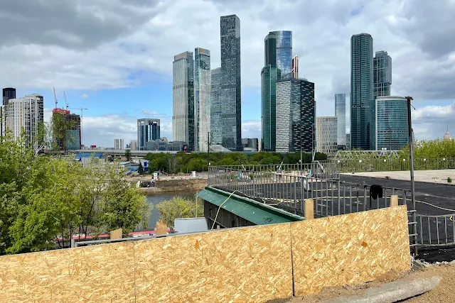 улица Кульнева, Москва-река, Москва-Сити