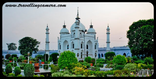 A tryst with the city of nawabs Lucknow : by Anchita Dogra: Part-1 : Posted by Anchita Dogra on www.travellingcamera.com : Bara Imambara...Bara Imambara is an imambara complex in Lucknow which is capital of largest state of  India ; Uttar Pradesh... It was built by Asaf-ud-daulah, Nawab of Lucknow, in 1784... It is also called the Asafi Imambara... Bara means big, and an imambara is a shrine built by Shia Muslims for the purpose of Azadari. The Bara Imambara is among the grandest buildings of Lucknow... Check out more details about Imambara @ http://en.wikipedia.org/wiki/Bara_Imambara Cathedral - Lucknowites' favorite haunt on Christmas evesTunde Kababi- The world famous non veg shop in Lucknow, Utter Pradesh, INDIA Thats the roof of a famous mall- Saharaganj in Lucknow... They say its d sky dat you see through the roof up there but I could never see the stars even after staring at it for hours :O The available multiple modes of public transport in the city are taxis, city buses, cycle rickshaws, auto rickshaws and CNG Buses. CNG has been introduced recently as an auto fuel to keep the air pollution in control. The city bus service is run by Lucknow Mahanagar Parivahan Sewa... A scene you will see in the movie pakeezah :) ... Asfi Mosque @ Lucknow in INDIA... Aminabad, a quaint bazaar like Delhi's Chandni Chowk, is situated in the heart of the city. It is a large shopping centre that caters to a wide variety of consumers. Chowk and Nakhhas are markets in the old Lucknow area where you can get a feel of traditional Lucknow. .. On a recent visit back home, I got the chance to capture some of the fond memories of my hometown Lucknow ... Here are some of those Photographs...Entrance to the city - Rumi Gate. Its a replica of a gate in Rome... The Rumi Darwaza served as the entrance to the city of Lucknow; it is 60 feet high and was built by Nawab Asafuddaula (r. 1775-1797) in 1784. It is also known as the Turkish Gateway, as it was erroneously thought to be identical to the gateway at Constantinople. It is the west entrance to the Great Imambara and is embellished with lavish decorations.Satkhanda- Still Appeals... A putrefying of 67 meter red-brick watchtower, located just opposite to the Hussainabad Imambara is a splendor of medieval architecture. The structure shows a curios blend of French and Italian style structural designs...  The view of Clock Tower from Picture Gallery ... Lucknow Clock Tower is located very near to the Rumi Darwaza. Built in 1881 by the British, this 67 m-high clock tower on the river Gomti is said to the tallest clock tower in India. The tower features European style artwork. The part of the clock is built of pure gunmetal... Chota Imambara... Chota Imambara or the Husainabad Imambara... it displays a curious mixture of Charbagh, Persian and Indo-Islamic structuThis neatly designed monument where a placid stream runs through middle of the garden provides the miracles of artistic brilliance and structural grandeur... Interiors are ornamented with Arabic calligraphy and intricate glass works... Often called as the palace of lights, this Imambara shines its best during the eve of Muharam when the entire edifice would be lit with ornamental lamps and Belgium chandeliers.ral designs...Roza Shahzadi- The reclining palace for the princesses inside Bada Imambara...  The British-built architectural sights in Lucknow include the Vidhan Sabha (State Legislative Assembly), the Clock Tower and the Charbagh Railway Station, with its distinctive domes, arches and pillars... Lucknow is placed among the fastest growing cities of India and is rapidly emerging as a manufacturing, commercial and retailing hub. This unique combination of rich cultural traditions and brisk economic growth provides Lucknow with an aura that refuses to fade away. Lucknow has developed as a metro city of Uttar Pradesh and is second largest in the state, the biggest city is Kanpur....Located in what was historically known as the Awadh  region, Lucknow has always been a multicultural city. Courtly manners, beautiful gardens, poetry, music, and fine cuisine patronized by the Persian-loving Shia Nawabs of the city are well known amongst Indians and students of South Asian culture and history.. Lucknow is popularly known as The City of Nawabs. It is also known as the Golden City of the East, Shiraz-i-Hind and The Constantinople of India....