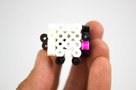 3d perler bead sheep craft- how to directions for kids