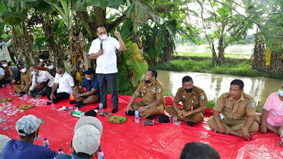 Lahan Pertanian Terdampak Banjir, Bupati Batu Bara Instruksikan Normalisasi Sungai