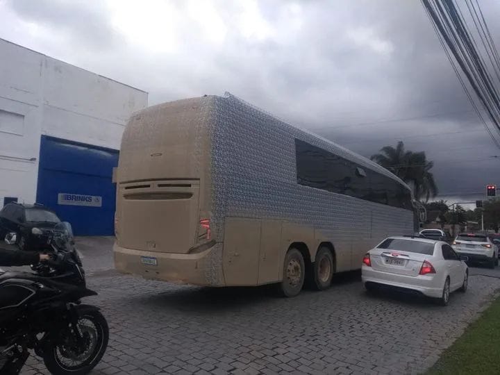 Busscar Brasil pruebas