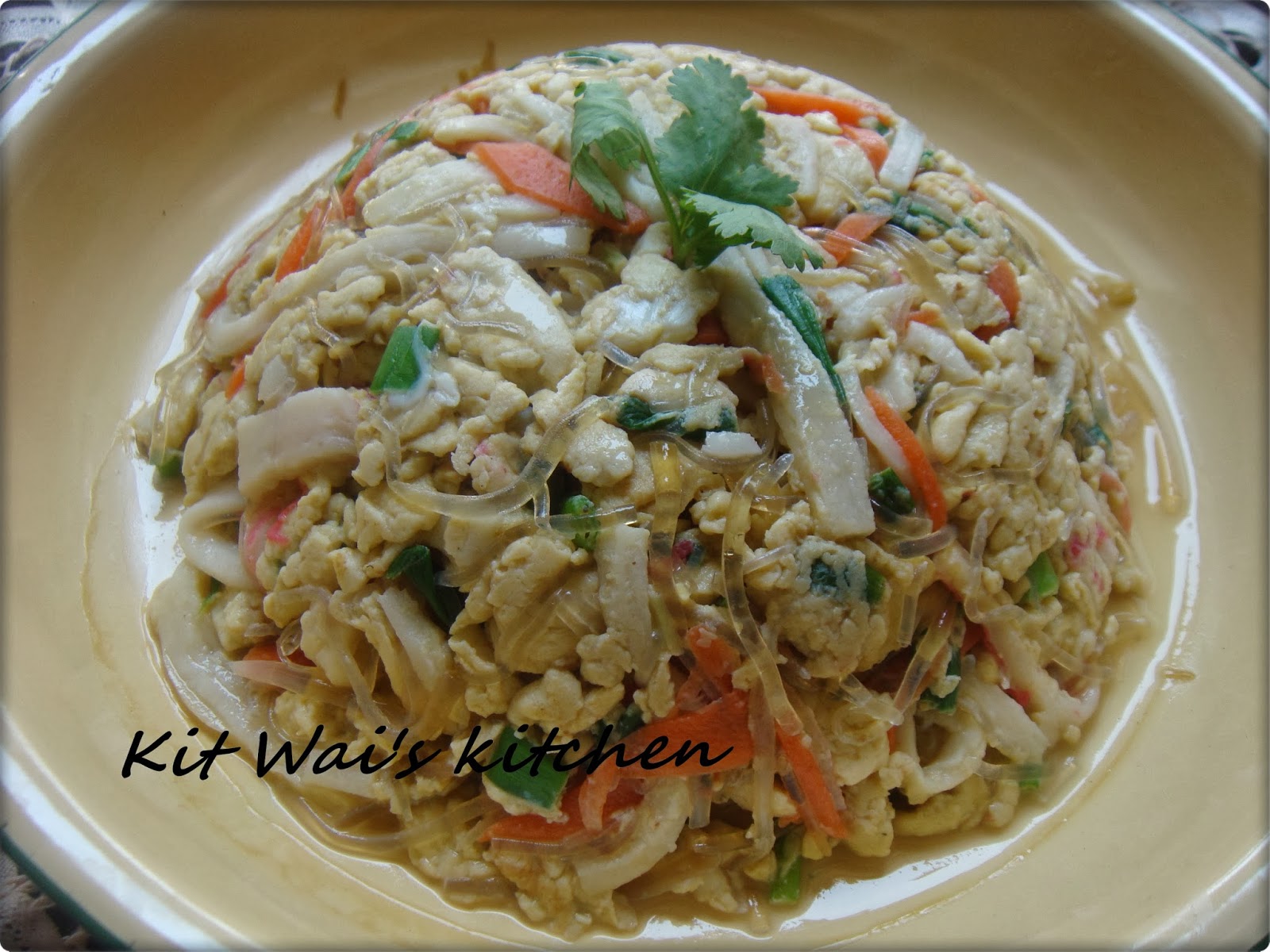 Kit Wai S Kitchen 桂花翅 Scrambled Egg With Shark Fins And Crab Meat
