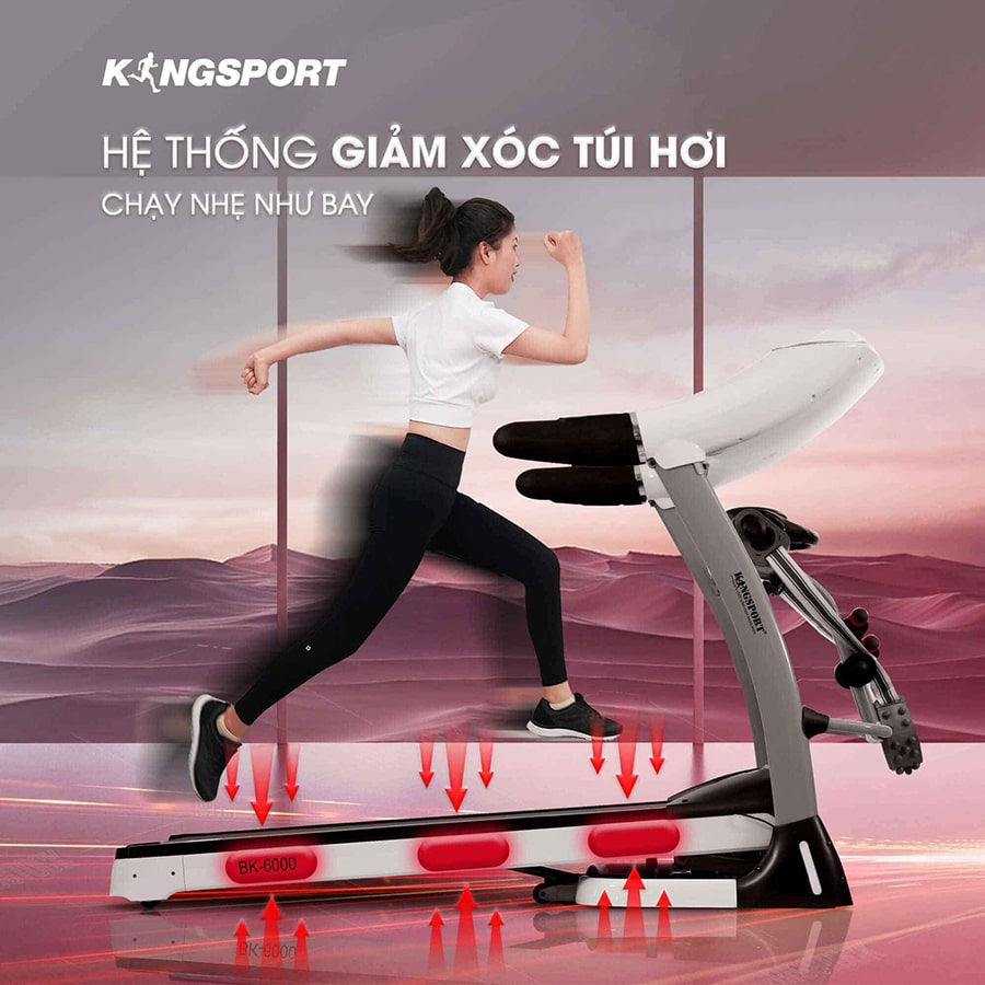 MÁY CHẠY BỘ KINGSPORT BK-6000 ĐA NĂNG