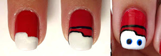 Lightening McQueen Nail