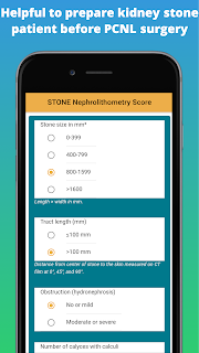 Helpful to prepare kidney stone patient before PCNL surgery