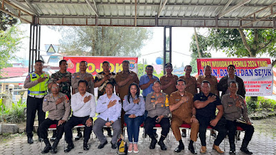 Kapolres Tanah Karo Bersama Forkopimca Berastagi Laksanakan Cooling System