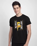Daffy Awesome Half Sleeve T-Shirt (LTL)