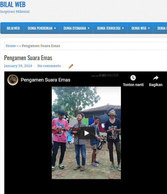 Pengamen Suara Emas