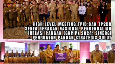 Bupati Minahasa Ikut Kegiatan High Lever Meeting TPID dan TP2DD Serta GNPIP 2024