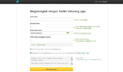 Cara Membuat Twitter Dengan Mudah