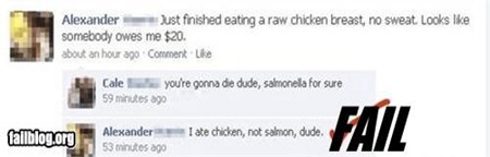 Epic Fail Raw Chicken