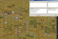 Tankers Holiday JTCS EF III scenarioituation map at turn 4. Soviet T-34 tanks knocking out German Pz.III-J.