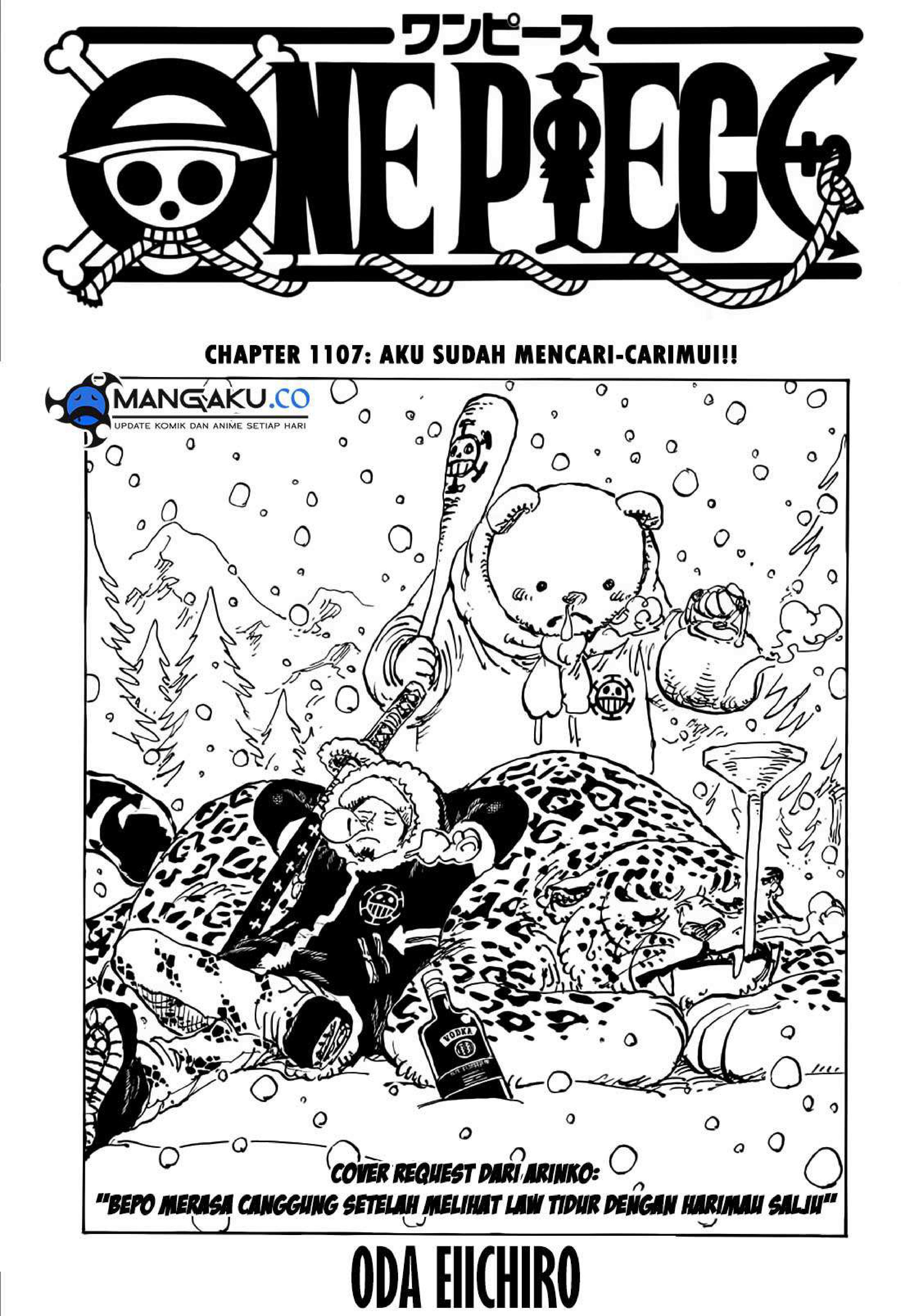 Manga One Piece Chapter 1107 Bahasa Indonesia