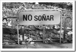 no soñar