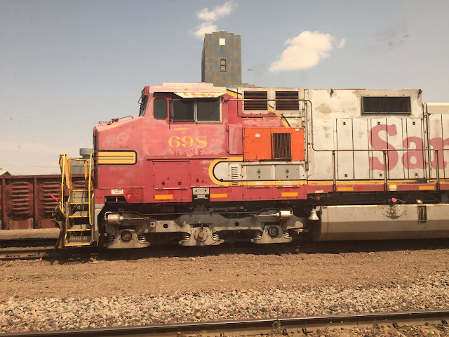 Santa Fe Railway Engine