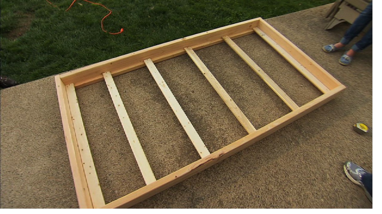 twin bed box frame
