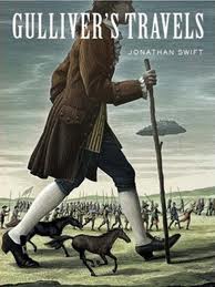 Gulliver's Travels by Jonathan Swift book cover