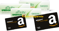 Logo ''Affinity Greenday Easy ti premia ''con buoni Amazon da 20€. Premio certo!