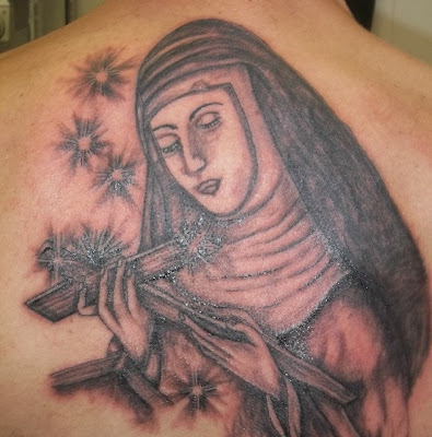 TATUAJES RELIGIOSOS VIRGEN MARIA