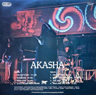 Akasha "Akasha" 1977 Norway Prog Space Art Rock