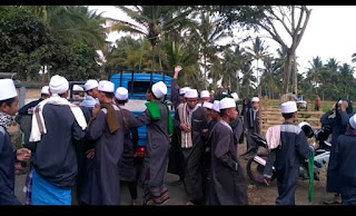 Zikir dan Do'a Santri Cendekia Di Pondopo Bupati Lotim