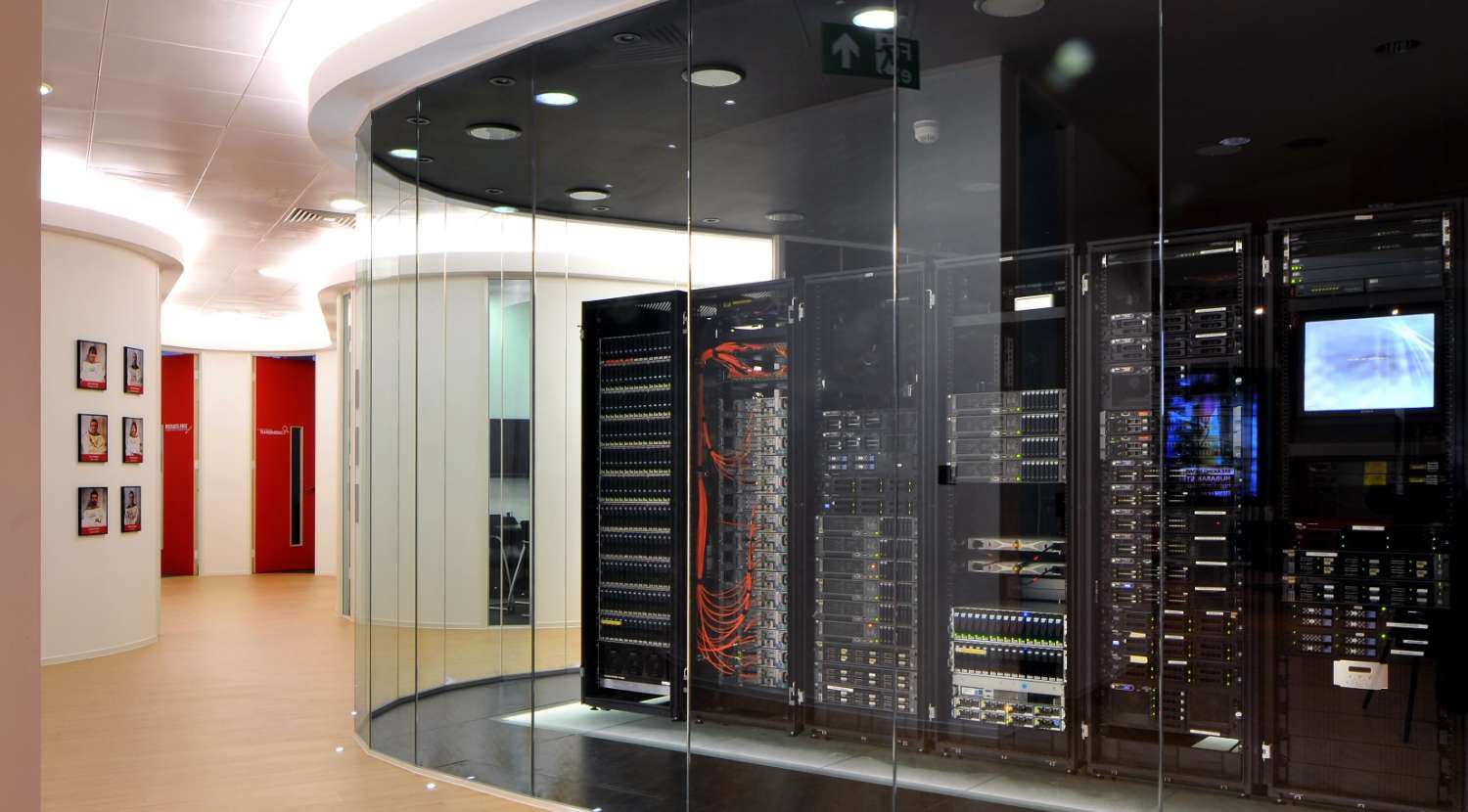 Rackspace, London | Morgan Lovell Office Design | Rack Display