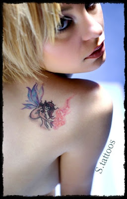 small angel tattoos design - small angel tattoos design pictures