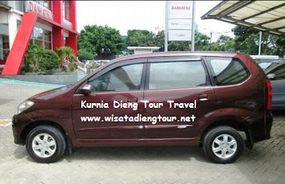 sewa minibus avanza xenia di dieng