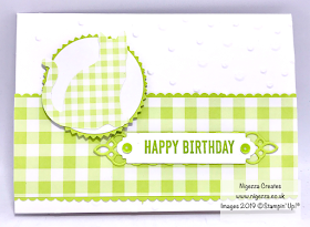 Gingham Gala Cat Card Kit Nigezza Creates