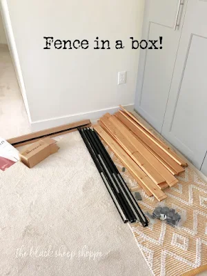 A fence in a box!