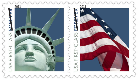 statue of liberty stamp comparison. statue of liberty stamp