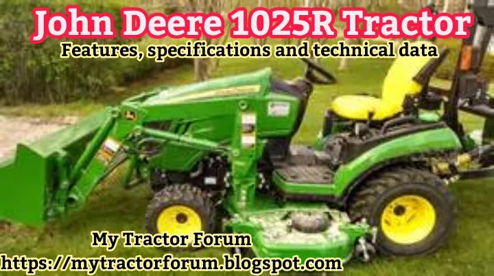 John Deere 1025R Tractor