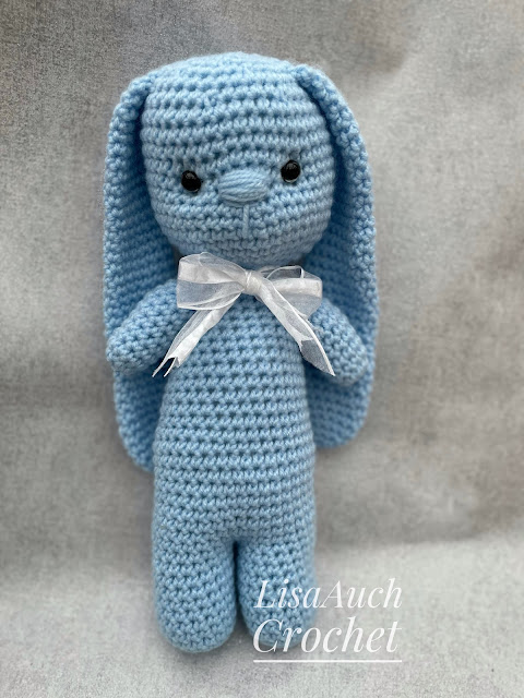 bunny crochet pattern, Long eared bunny crochet pattern free