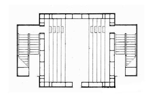 Teatro del Mondo en la Bienal de Venecia 1979 | Aldo Rossi | Planta + sección + axonometría + dibujos 