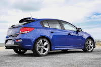 Holden Cruze SRi-Z Hatchback (2016) Rear Side