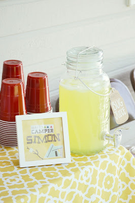 Camping Theme Party Ideas by Orchard Girls Blog