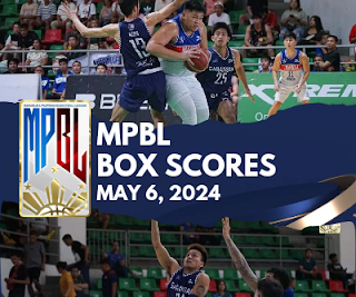MPBL Scores Today: Results and Box Scores of MPBL Games on May 6, 2024