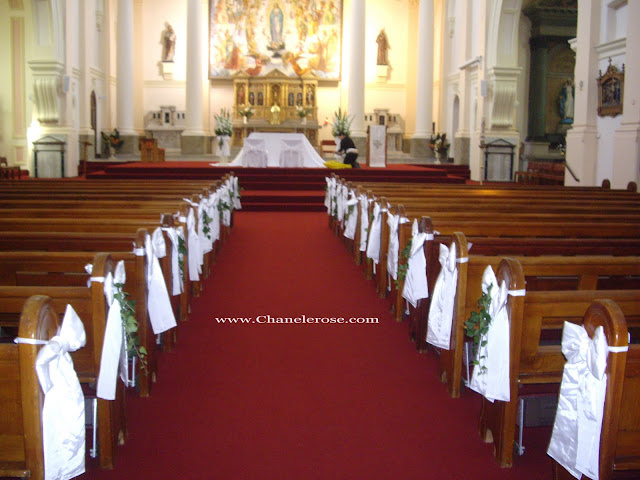 pew ends and church alter floral arrangements Sydney