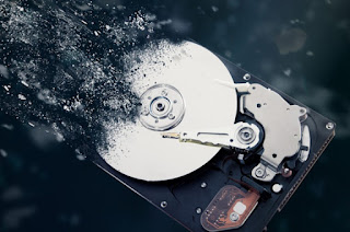 damaged hard drive