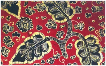 Lukisan Corak Batik Flora Cikimm com