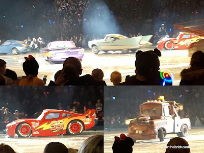 Disney On Ice  worlds Of Enchantment Cars cast on the ice