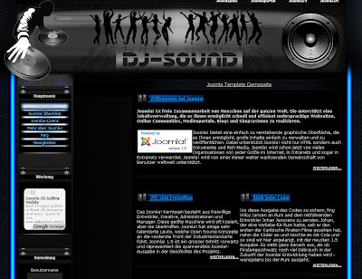 DJ Lernvid - шаблон для Joomla 1.5