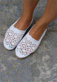 white lace espadrillas, behobie espadrillas, Fashion and Cookies, fashion blog