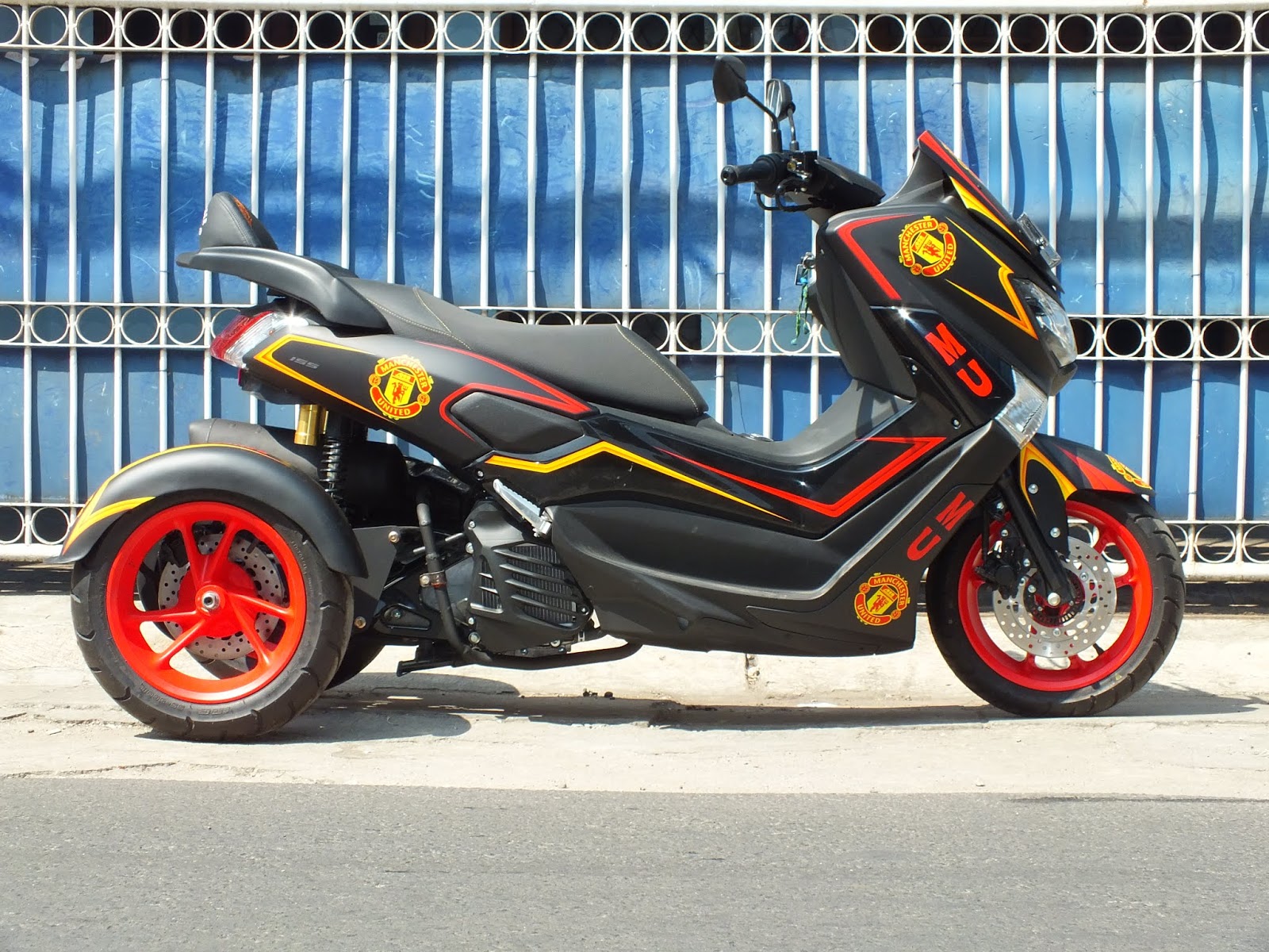 Oracle Modification Concept Yamaha Nmax 155 Trike Roda Tiga