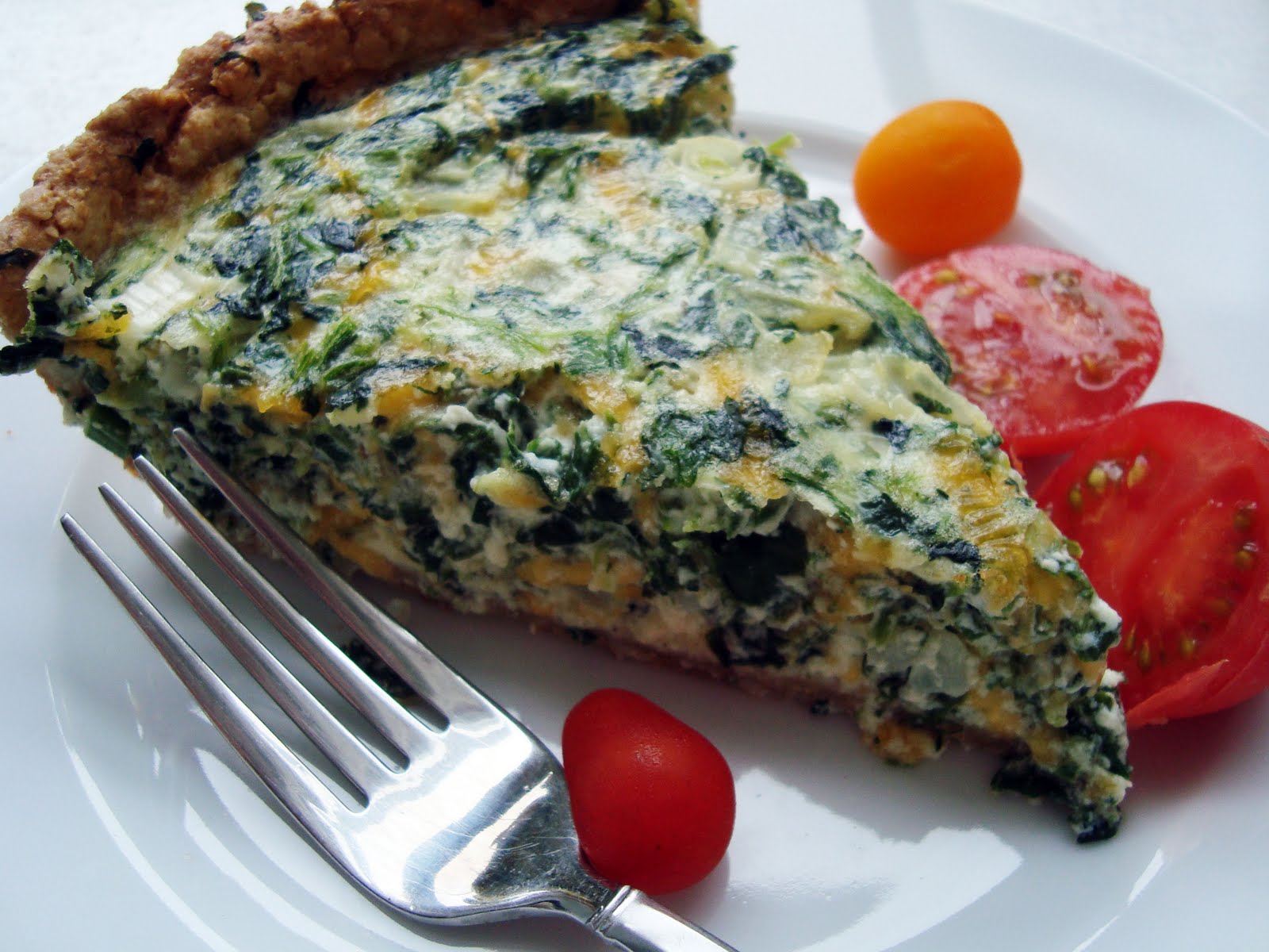 Remodelaholic Spinach Quiche and Recipe Link Up Party!