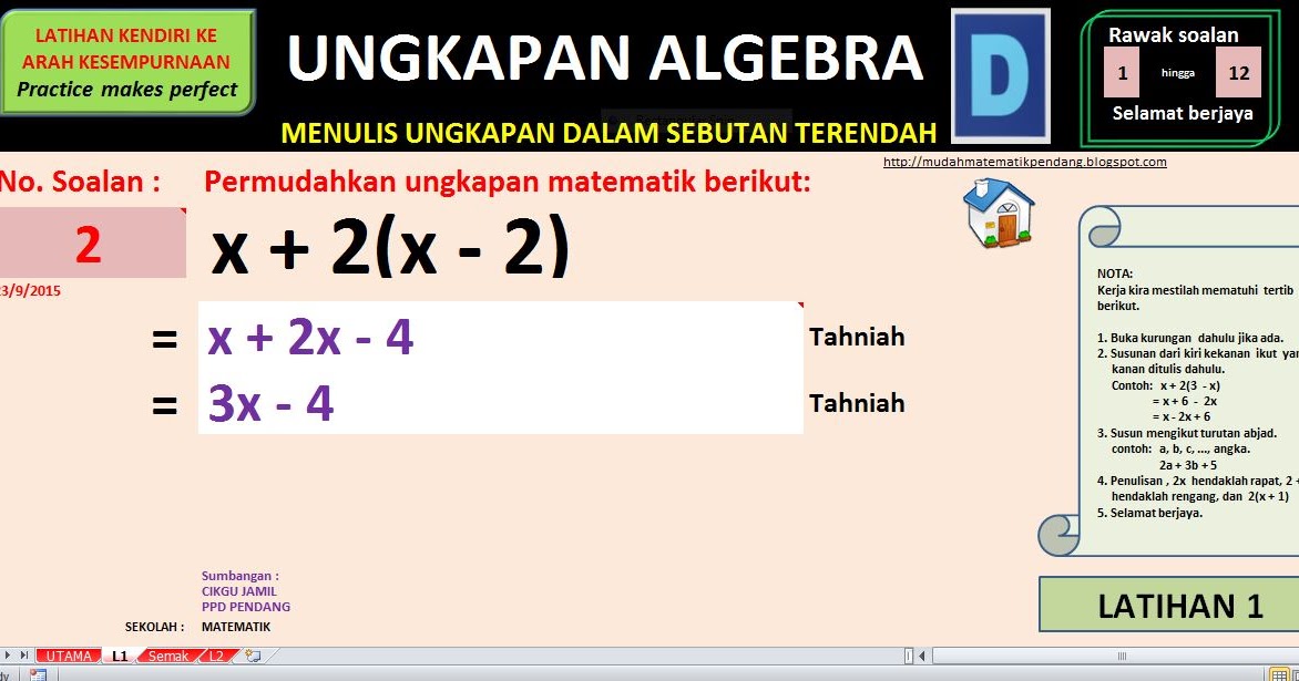 Contoh Soalan Aneka Pilihan Bahasa Melayu - Contoh ABCD