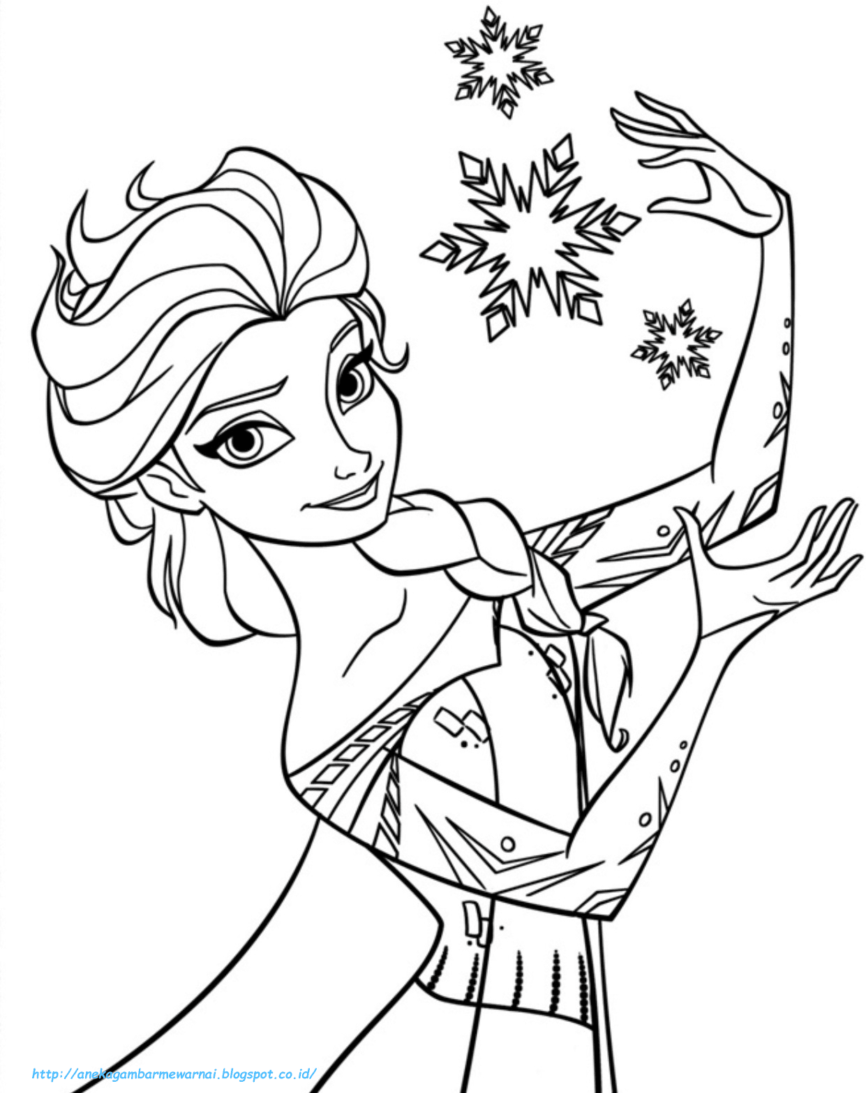 Sketsa Gambar Kartun Frozen Gambar Gokil